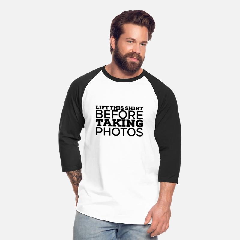 Lift this Shirt before taking Photos