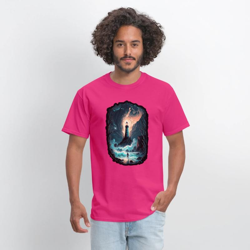 Lighthouse Sea Surreal Water Trend Mystical