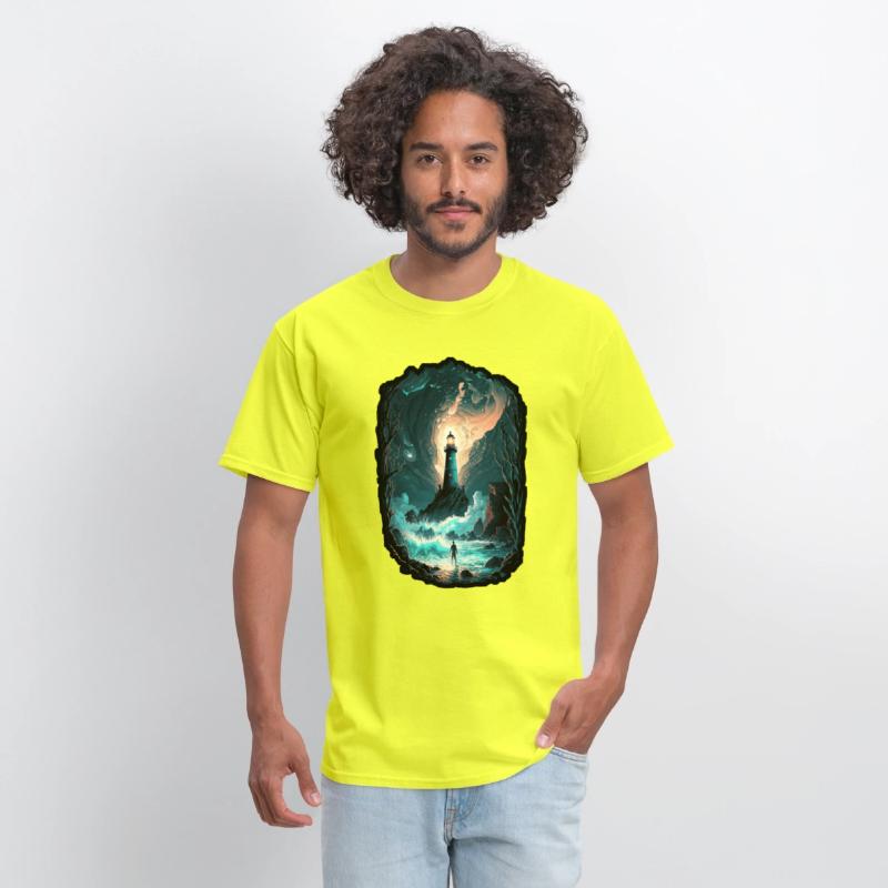 Lighthouse Sea Surreal Water Trend Mystical