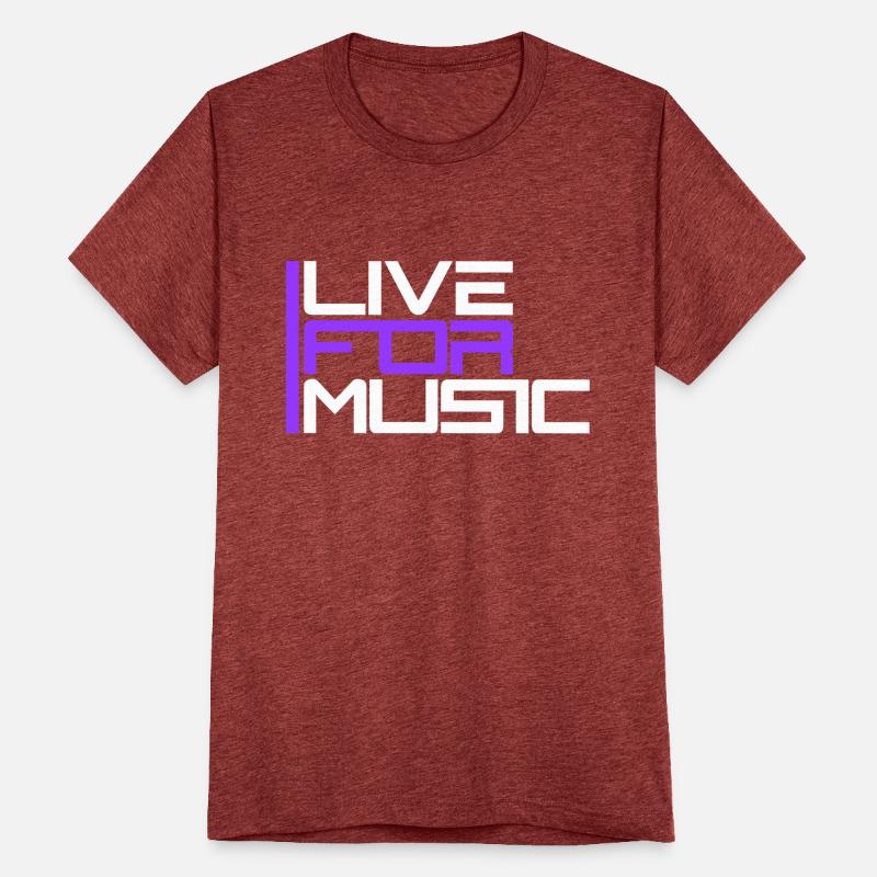 Live for Music Life Text Letter Quote Saying Party