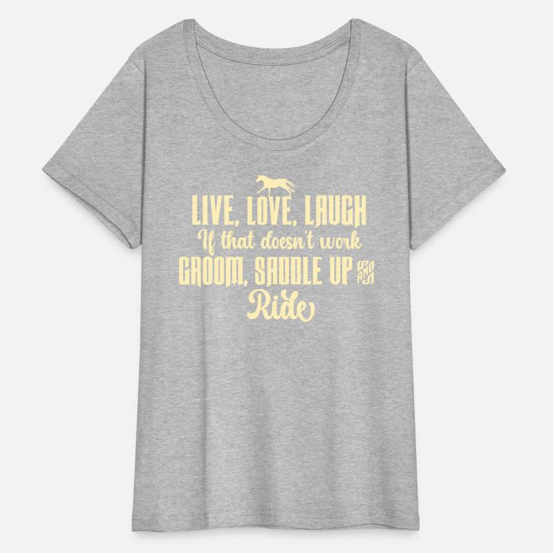 Live.Love.Laugh - groom, saddle up and ride