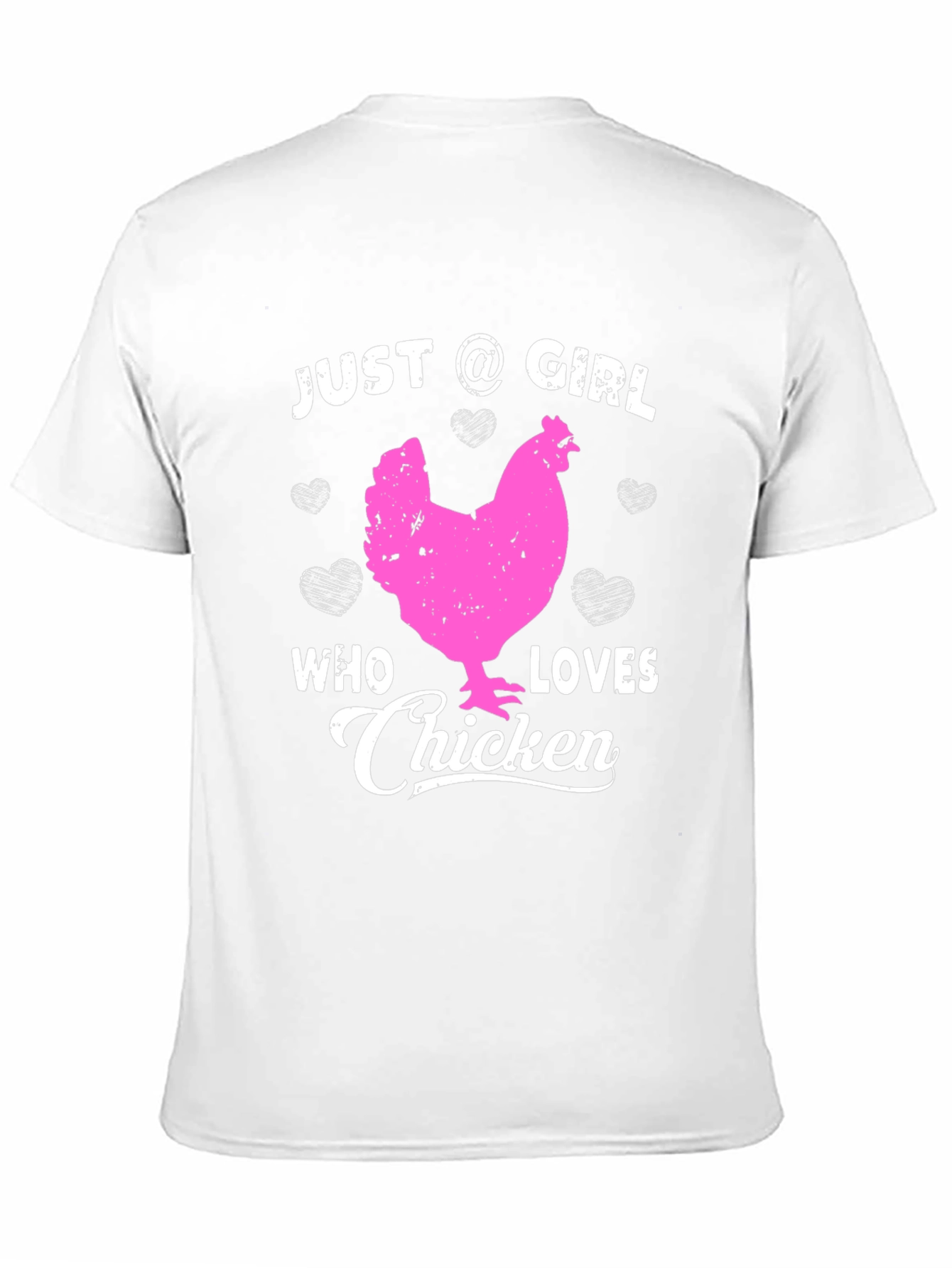 Just a Girl Who Loves Chicken T-Shirt