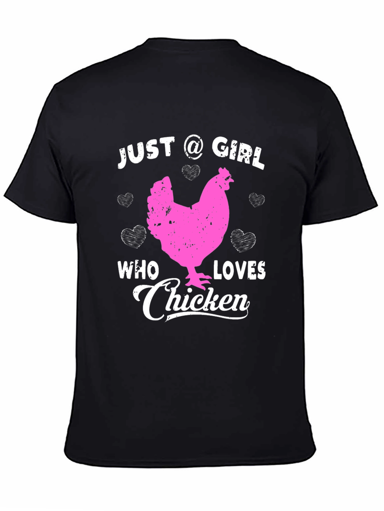 Just a Girl Who Loves Chicken T-Shirt