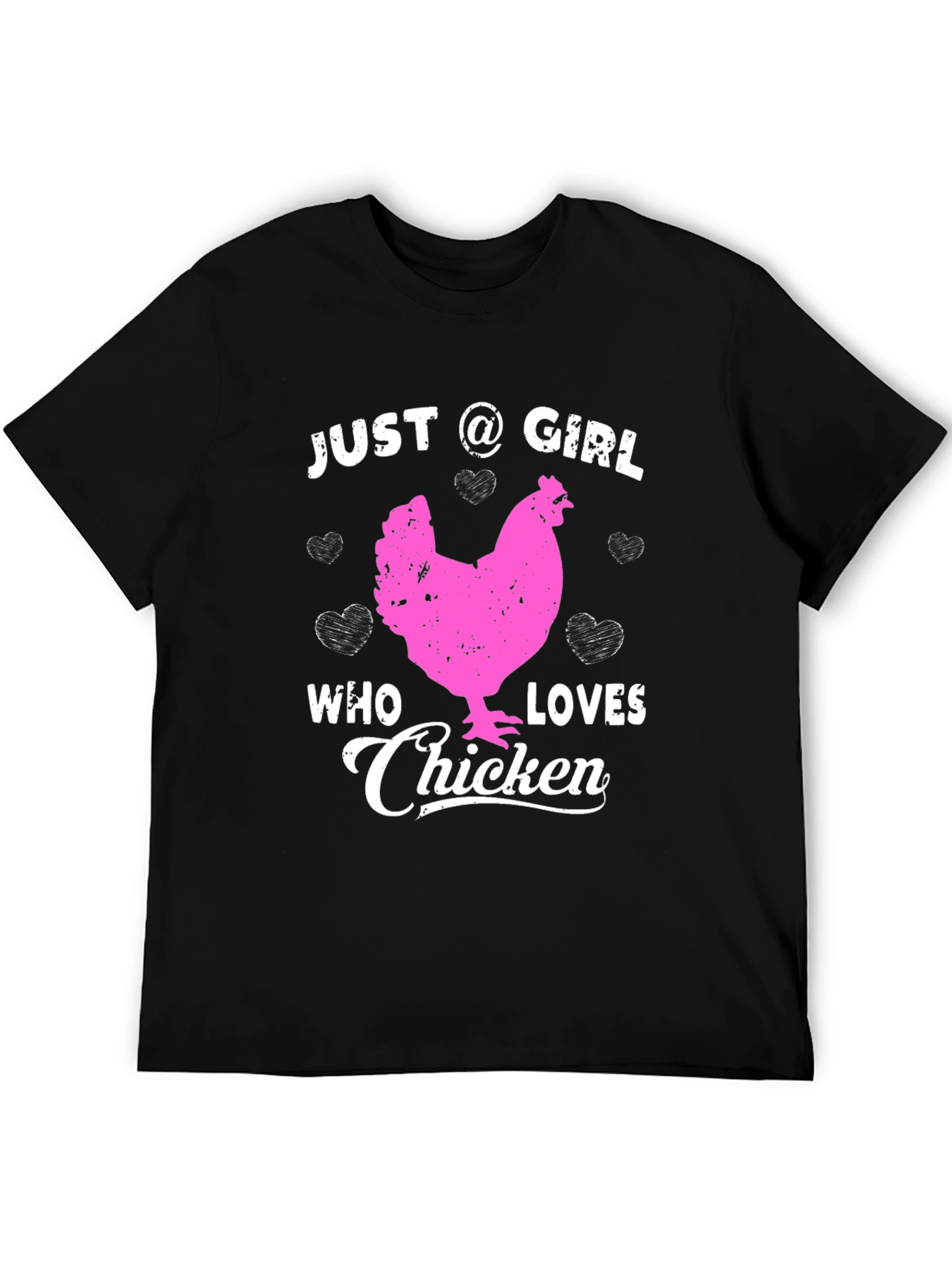 Just a Girl Who Loves Chicken T-Shirt