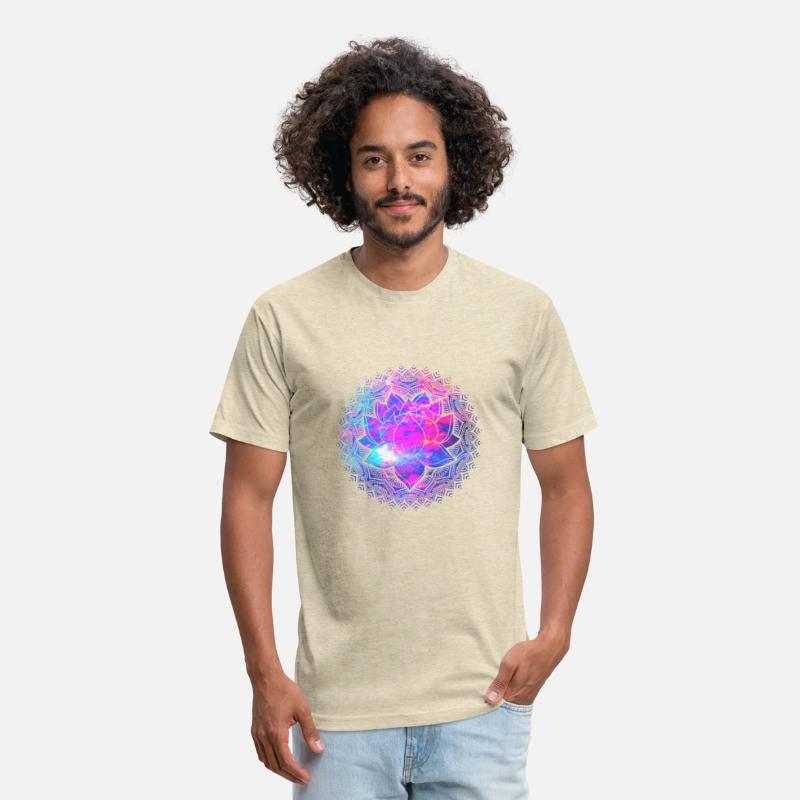 Lotus Mandala Circle Spiritual Yoga T Shirt