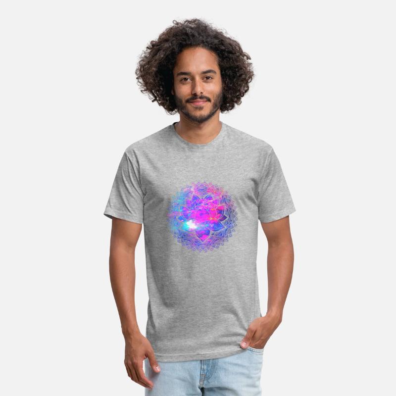 Lotus Mandala Circle Spiritual Yoga T Shirt