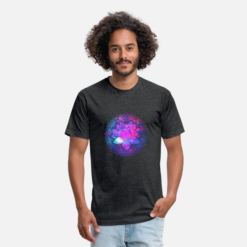Lotus Mandala Circle Spiritual Yoga T Shirt