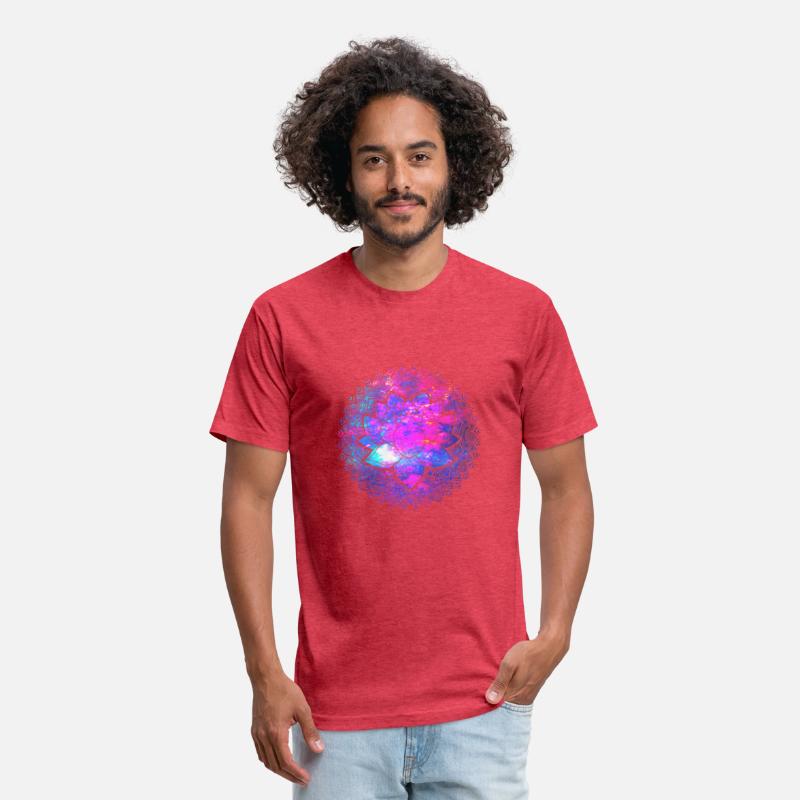 Lotus Mandala Circle Spiritual Yoga T Shirt