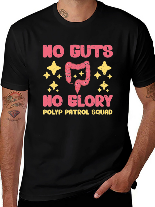No Guts No Glory T-Shirt - Polyp Patrol Squad Tee