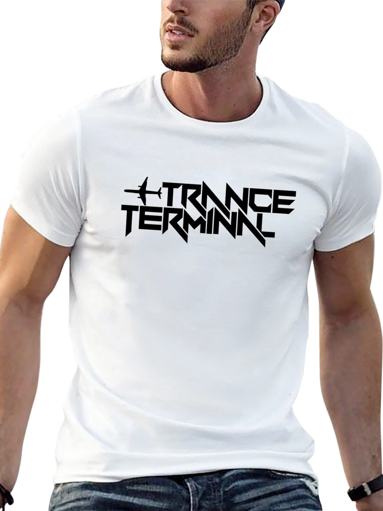 Trance Terminal Graphic Tee - Black