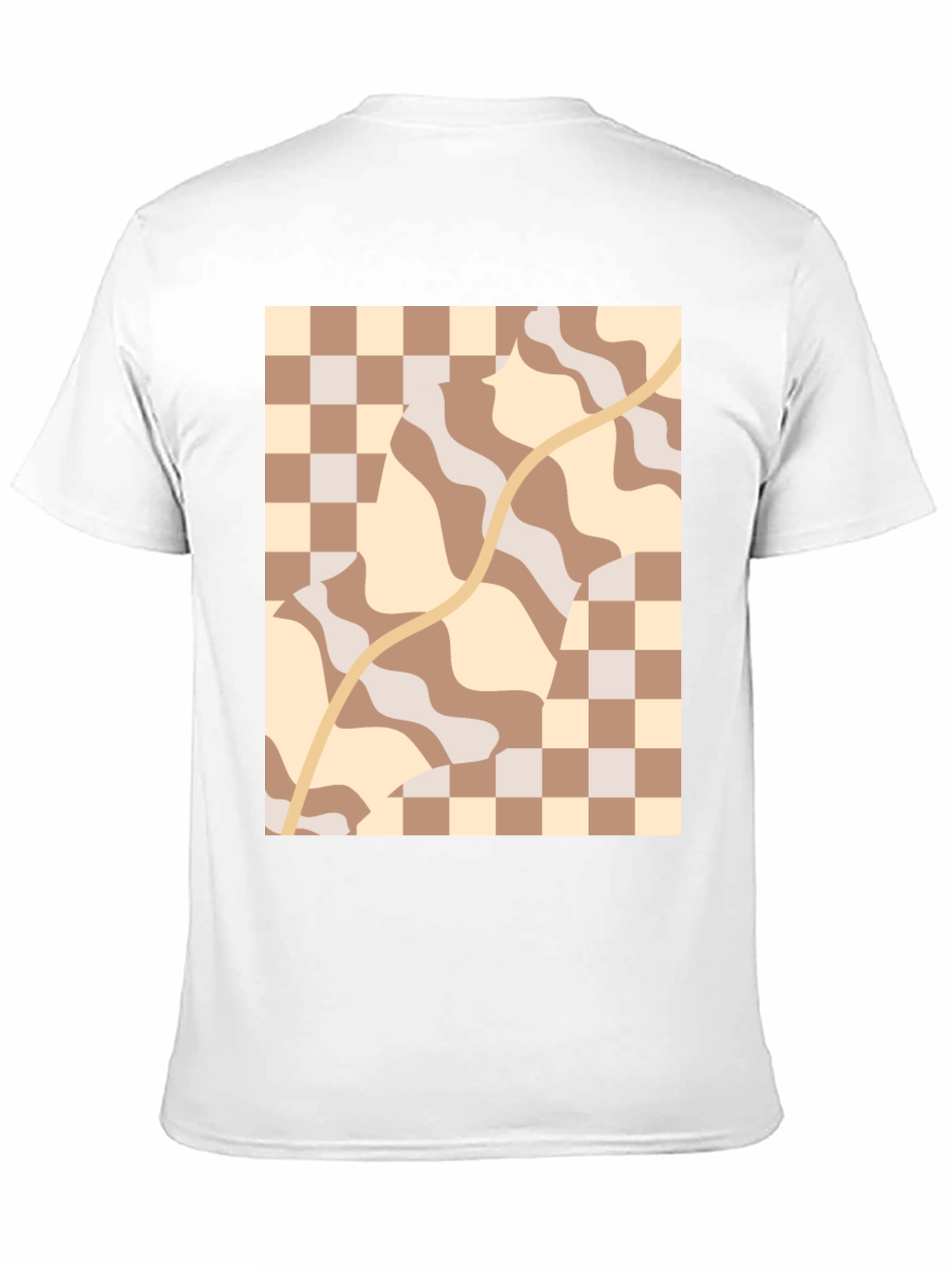 Retro Aesthetic Patterned Tee