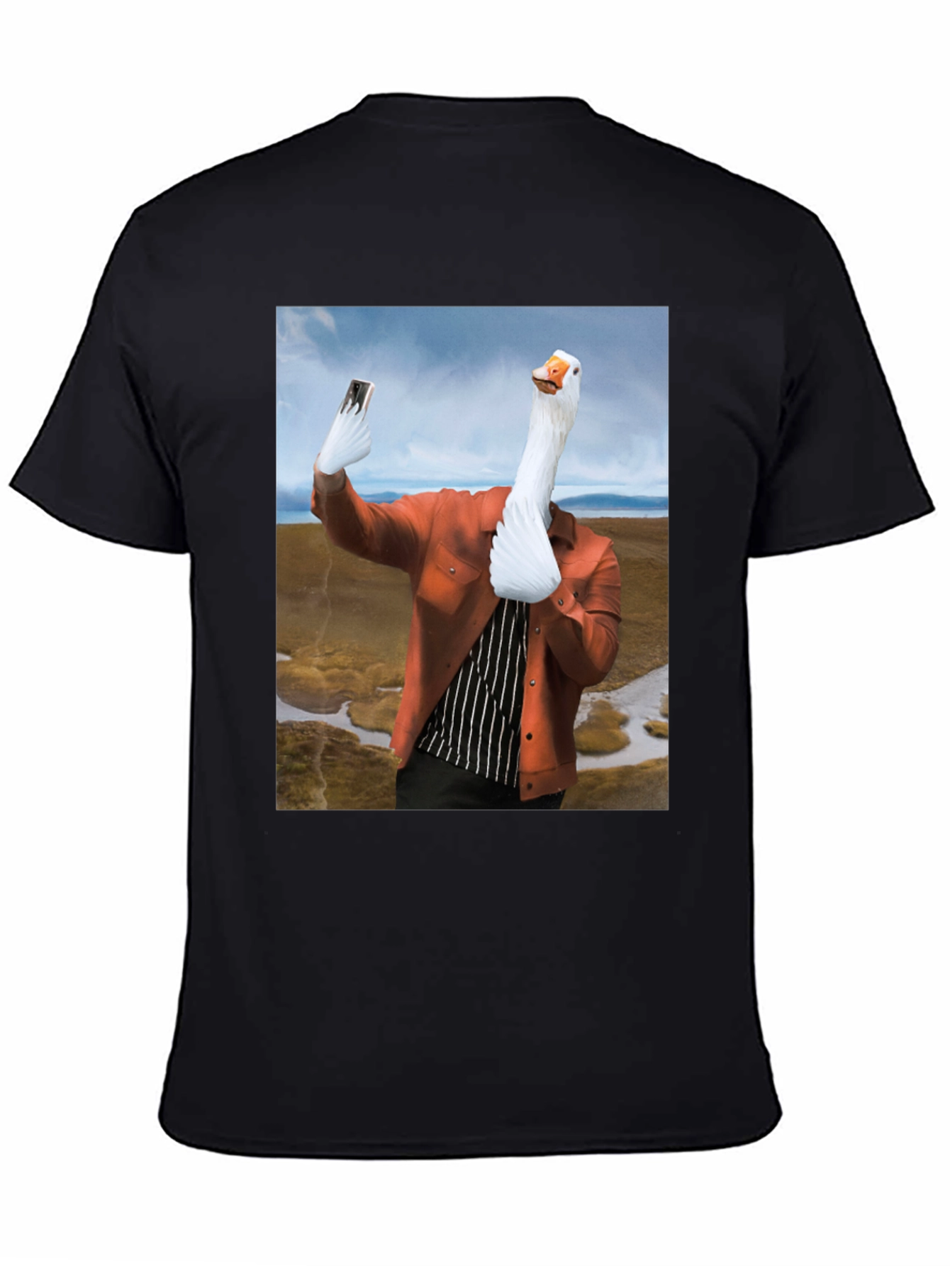 Funny Goose Selfie T-Shirt