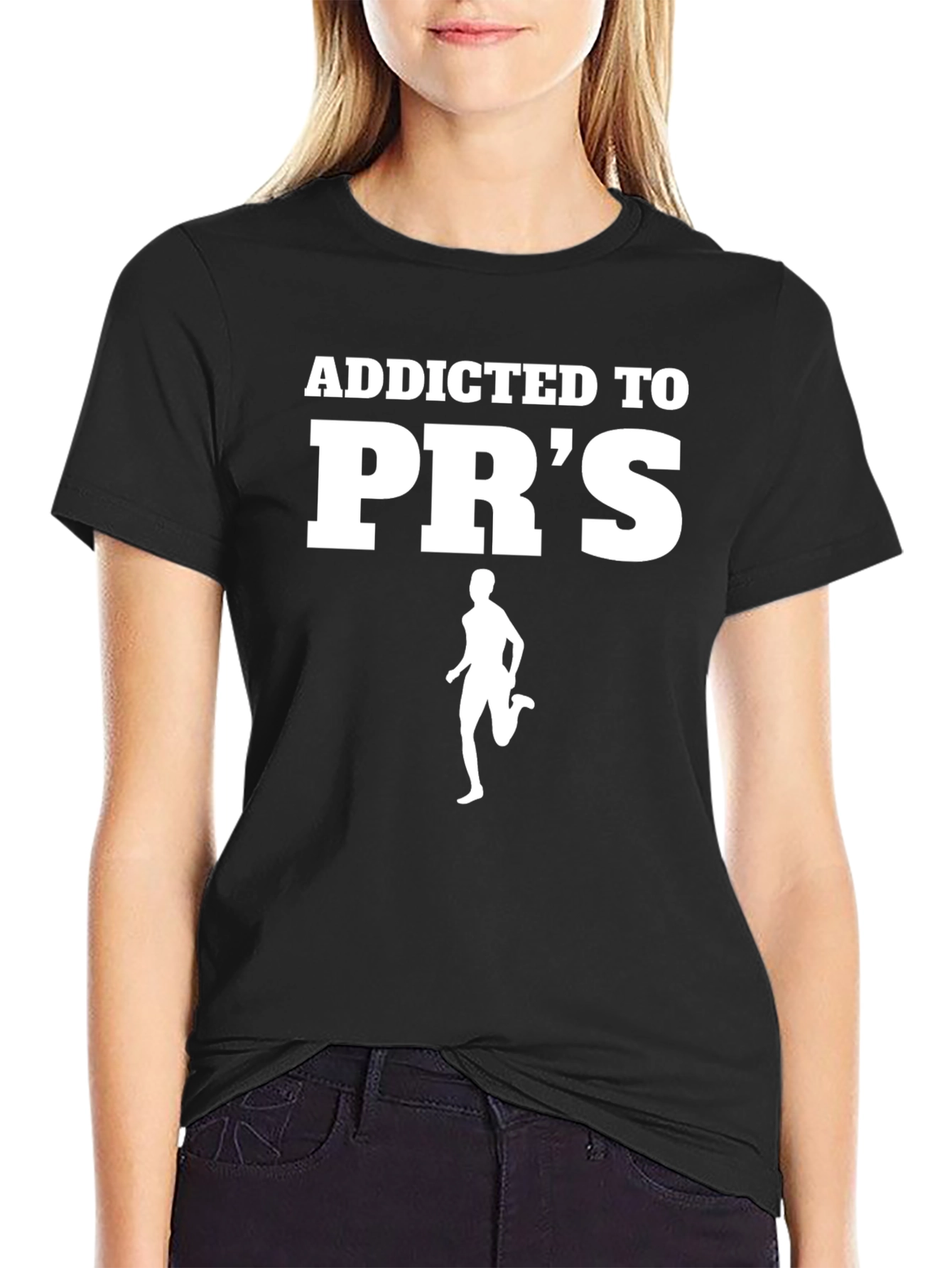 Addicted to PRs Running Graphic T-Shirt