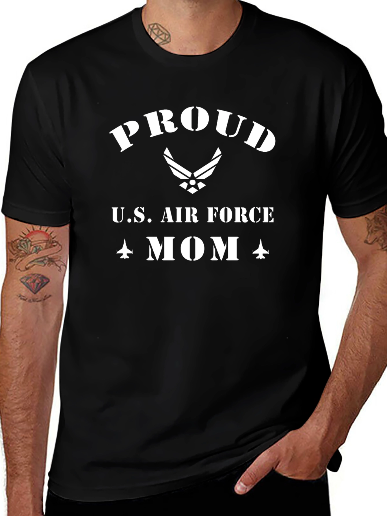 Proud U.S. Air Force Mom T-Shirt