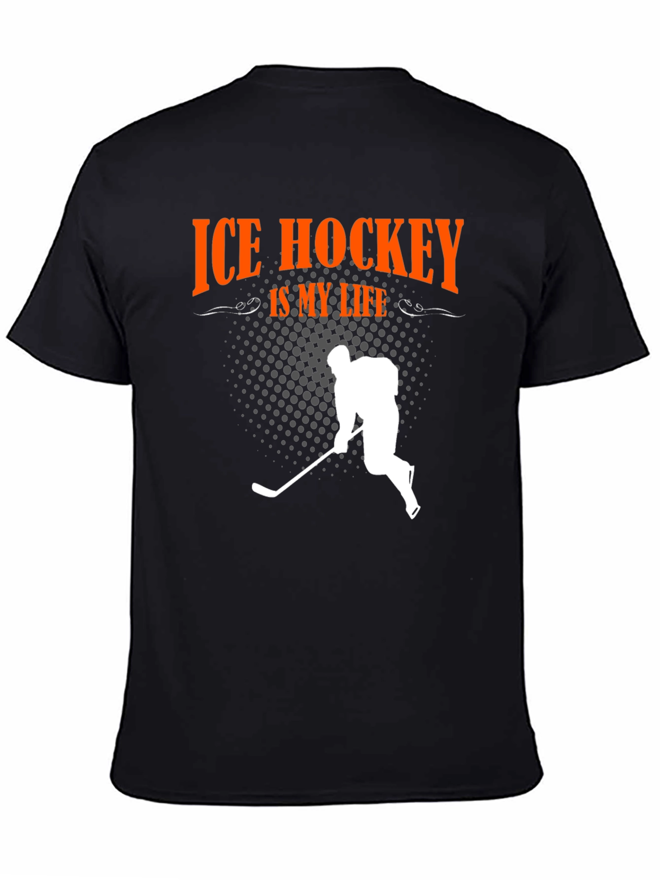 Ice Hockey Is My Life Graphic Tee