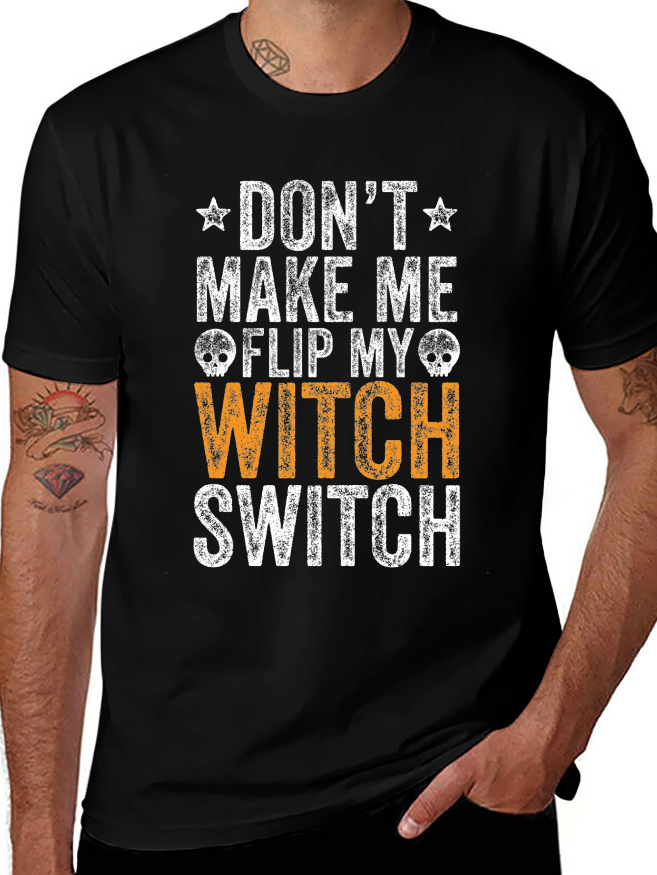 Dont Make Me Flip My Witch Switch T-Shirt