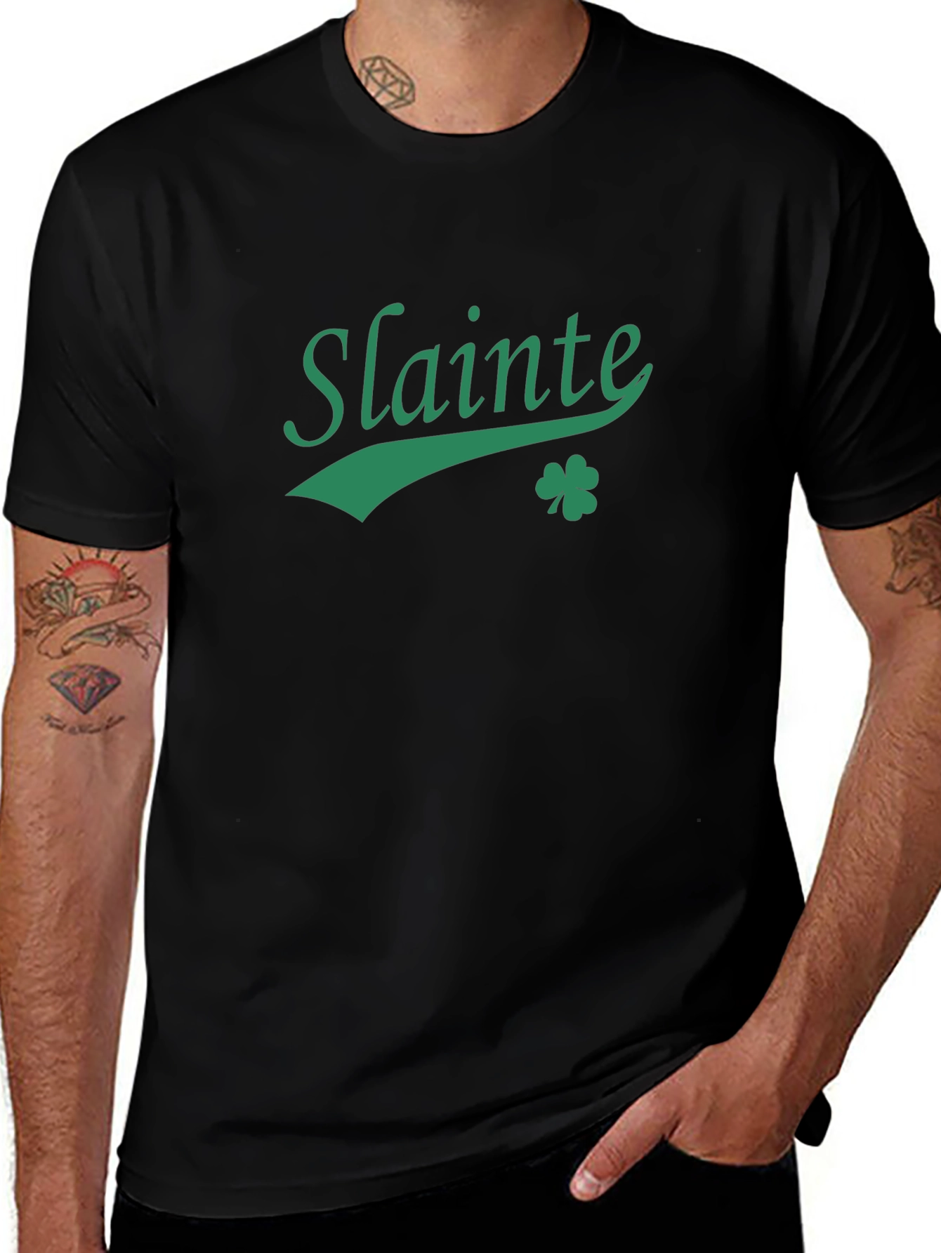 Slainte Shamrock Graphic Tee