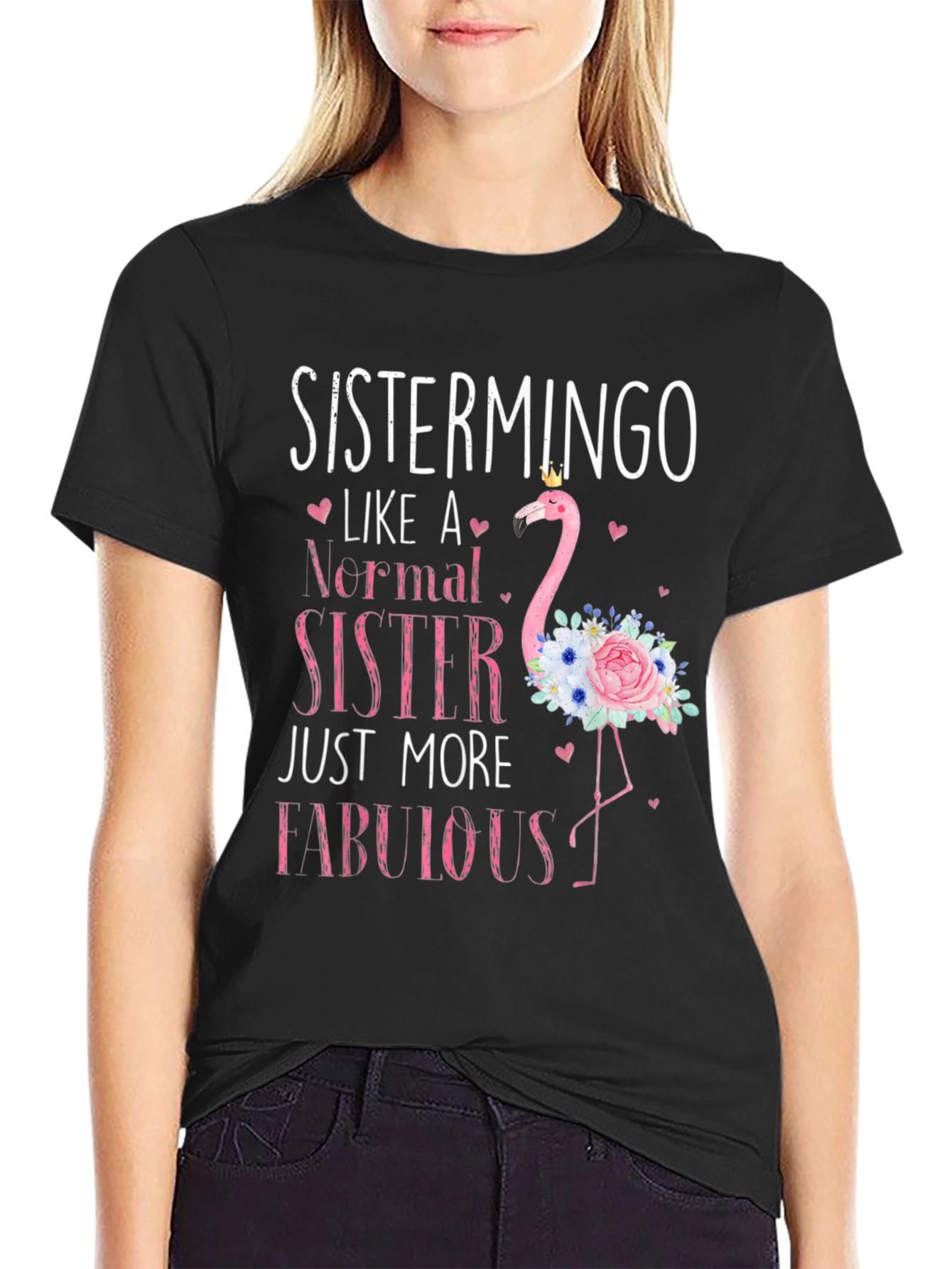 Sistermingo Graphic T-Shirt: Fabulous Sister Tee