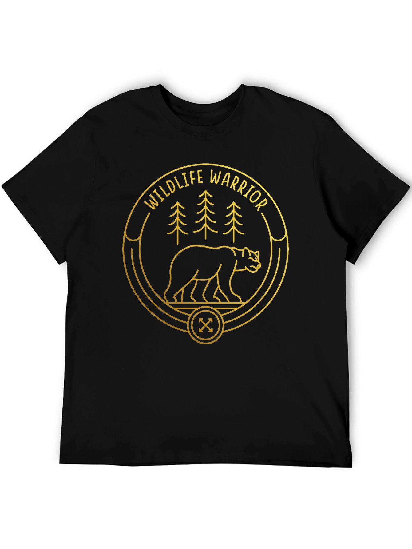 Wildlife Warrior Bear Graphic T-Shirt