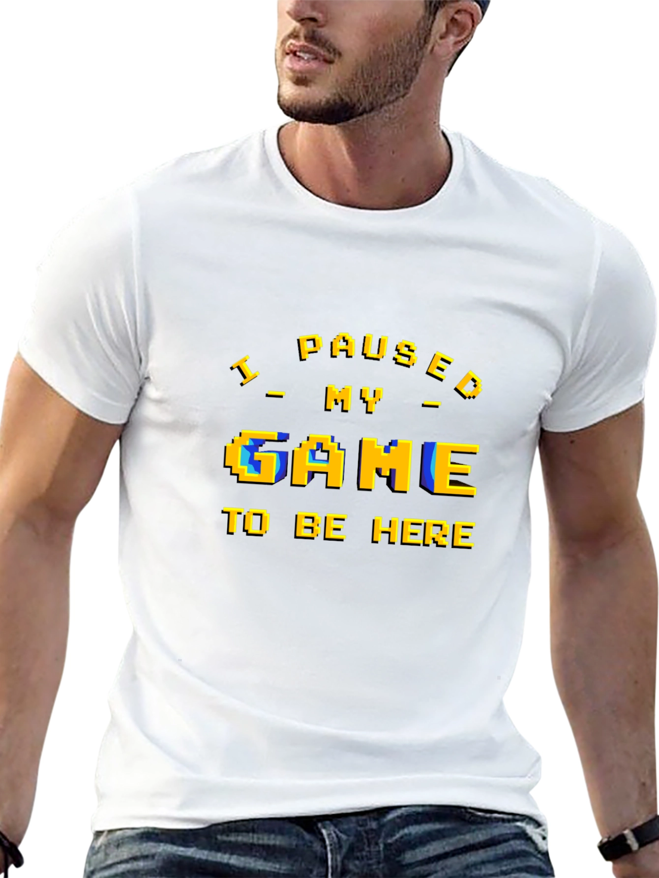 I Paused My Game T-Shirt - Gamer Apparel