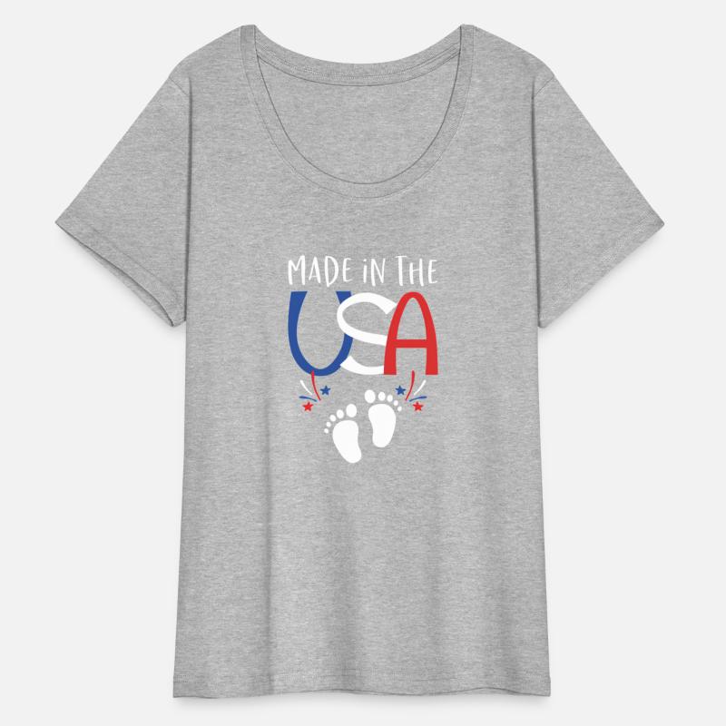 Made In The Usa Patriotic 4Th Of July Pregnancy