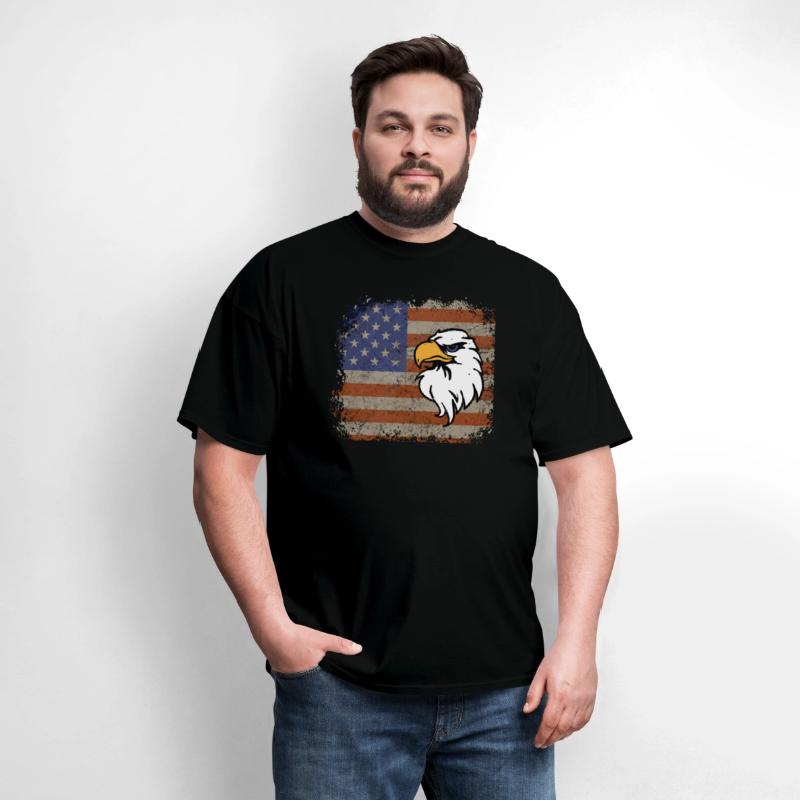 Majestic bald eagle