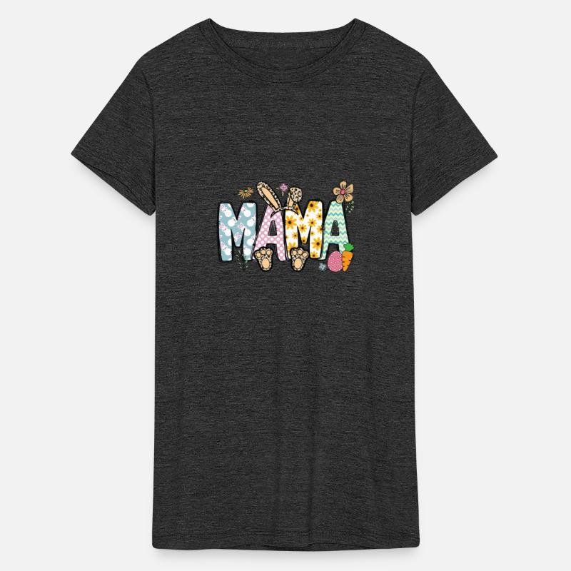 Mama Bunny Easter Vibes Doodle Lettered