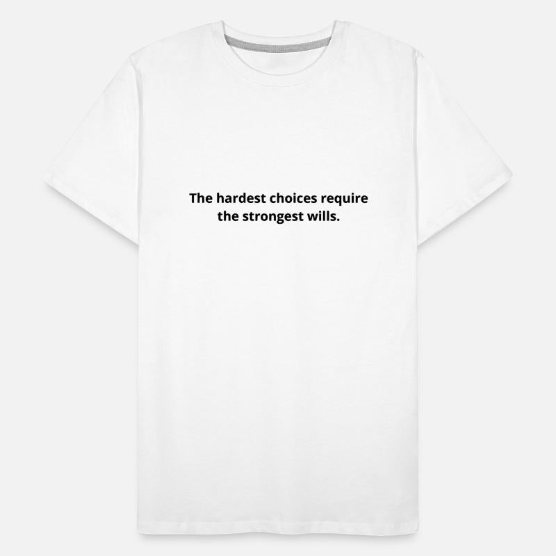 Marvel Thanos Quotes - The Hardest Choices Design