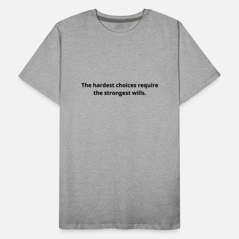 Marvel Thanos Quotes - The Hardest Choices Design