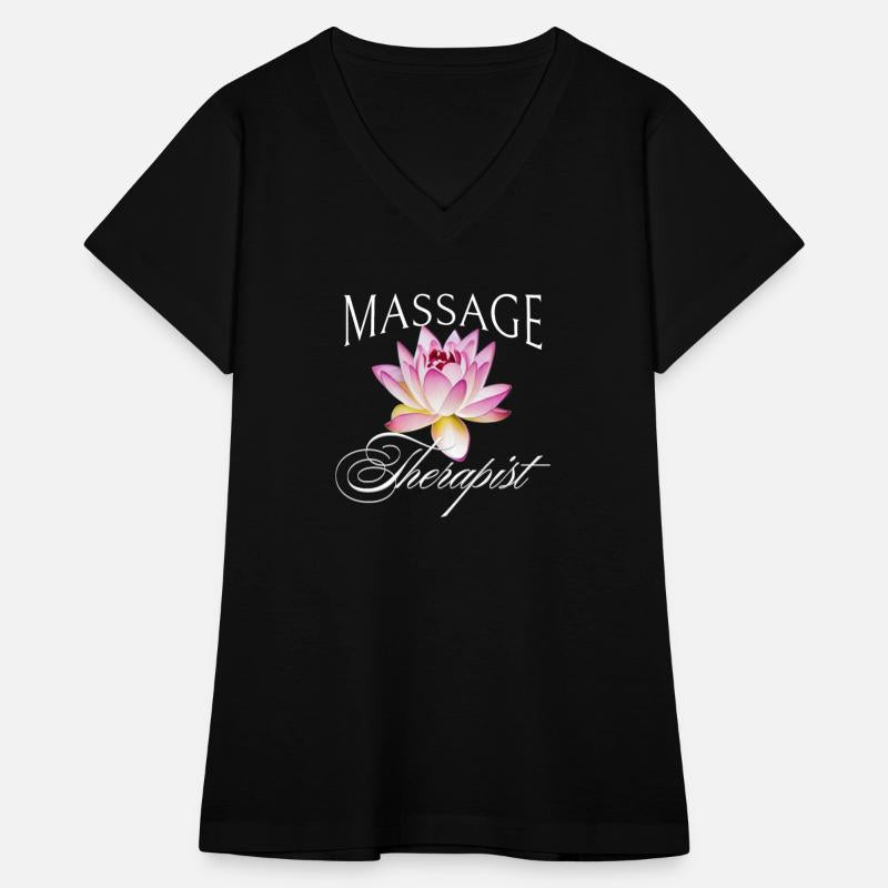 Massage Therapist Masseuse Lotus Blossom