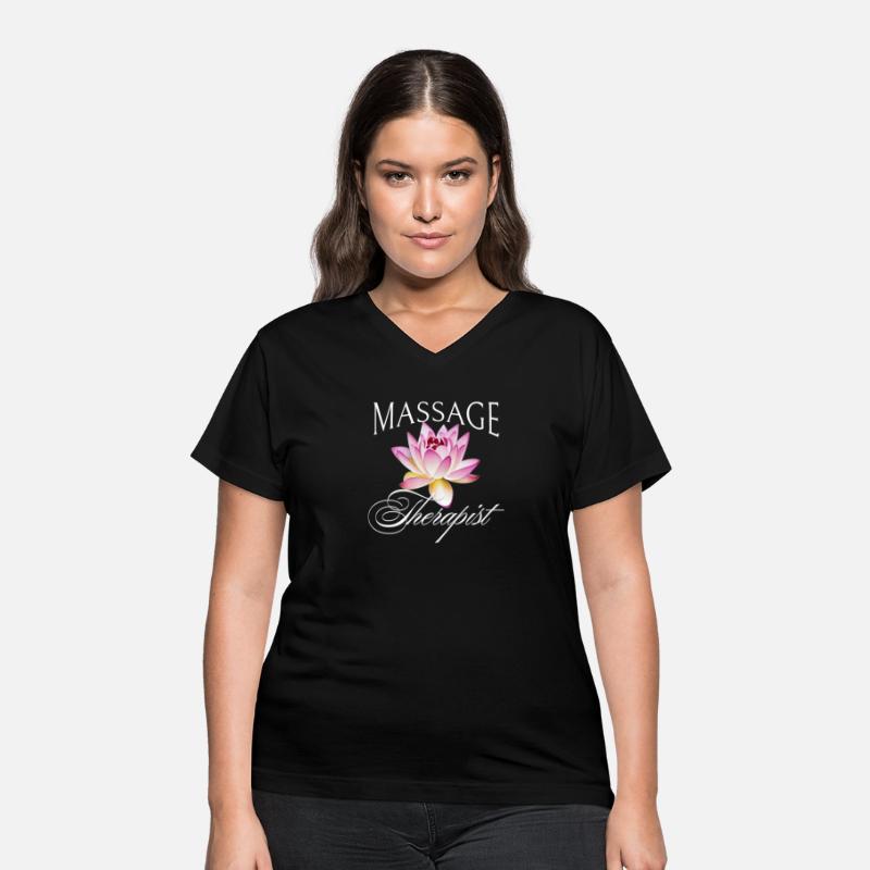 Massage Therapist Masseuse Lotus Blossom