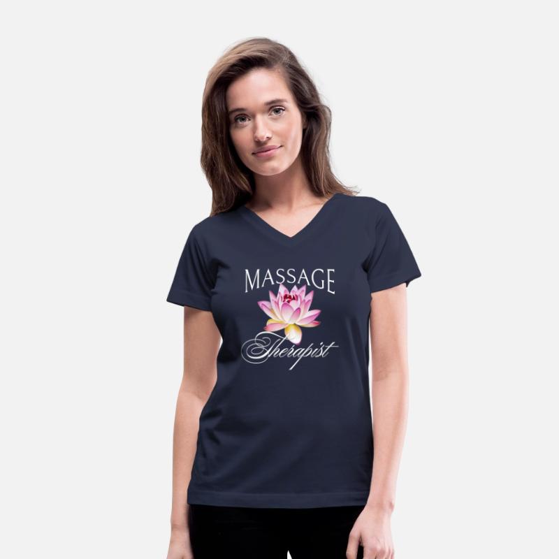 Massage Therapist Masseuse Lotus Blossom
