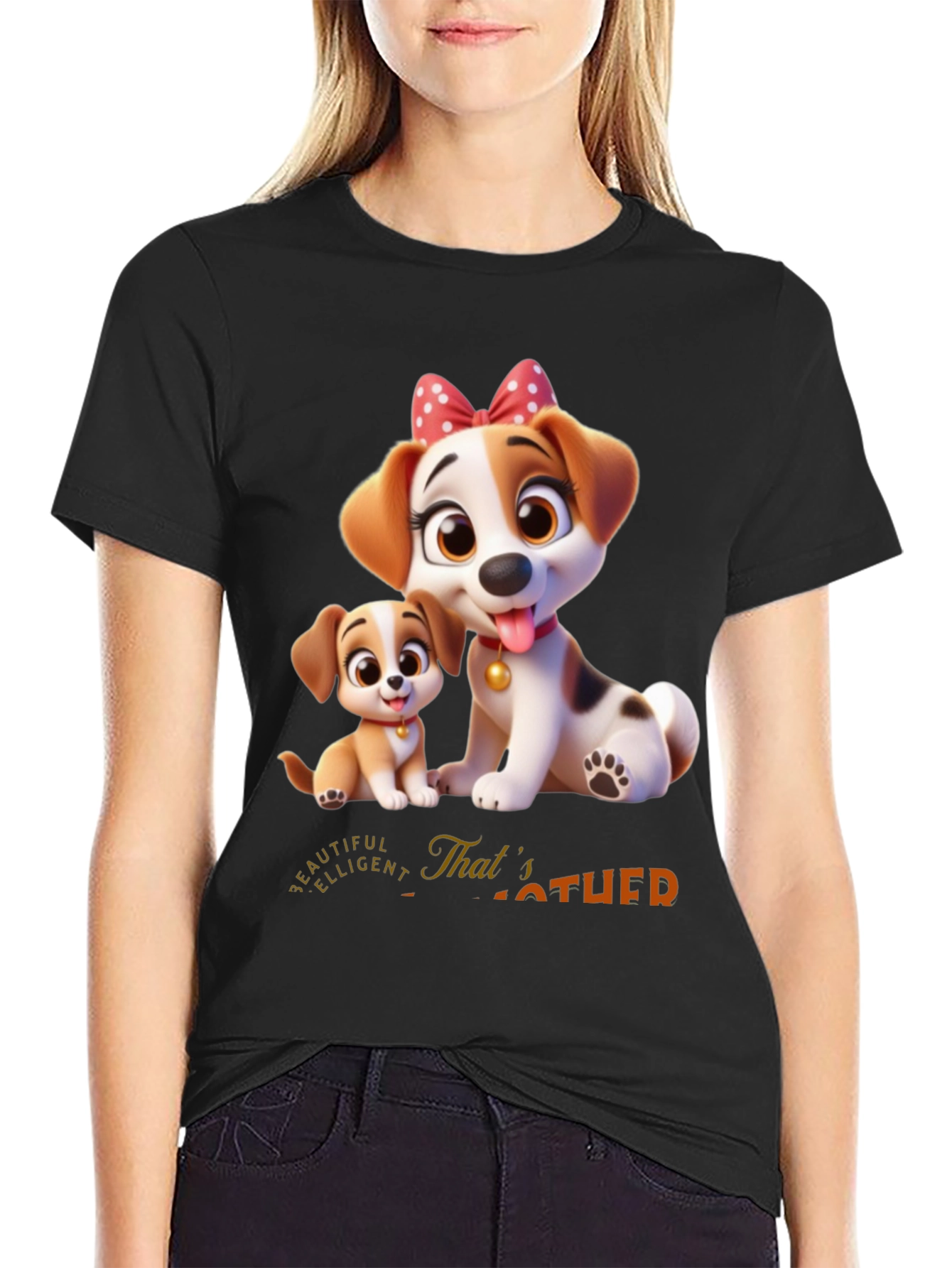 Cute Dog Mom T-Shirt - Thats My Mother