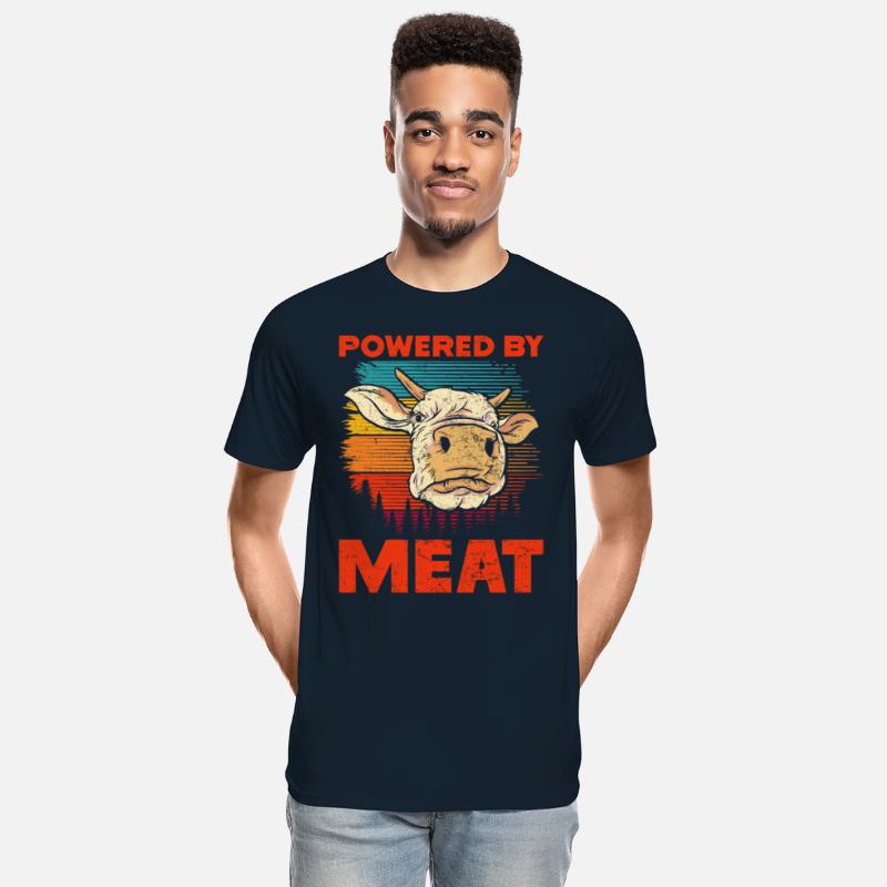 Meat Eaters POWERED BY MEAT Meat Lover Funny
