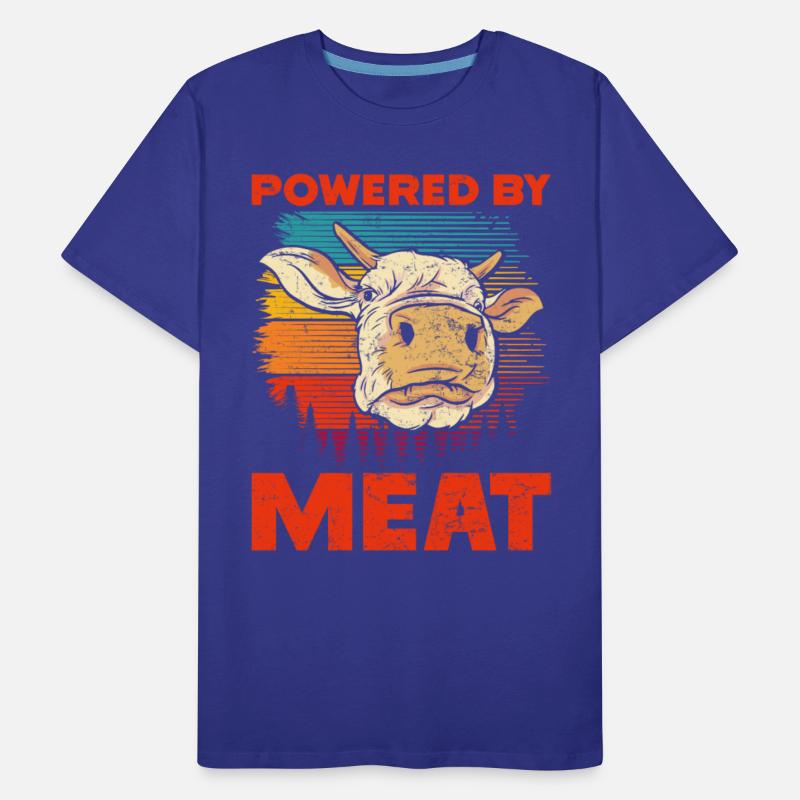Meat Eaters POWERED BY MEAT Meat Lover Funny