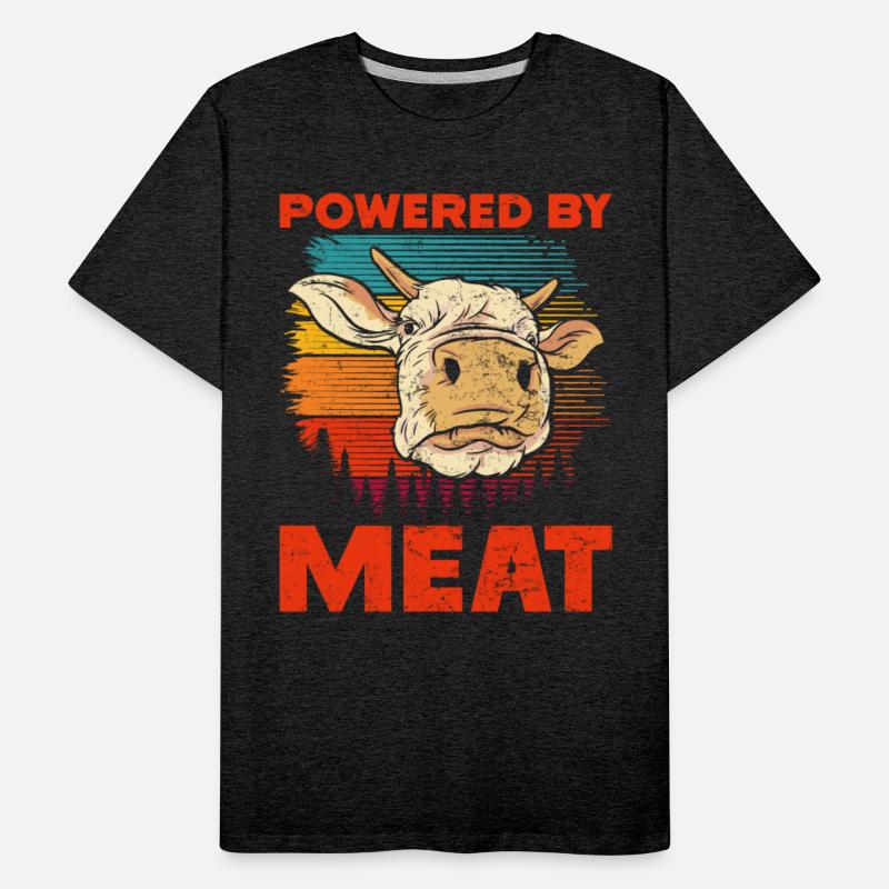 Meat Eaters POWERED BY MEAT Meat Lover Funny