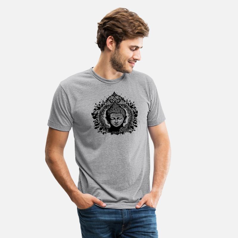 Meditating Buddha Lotus Flower Spirit Portrait
