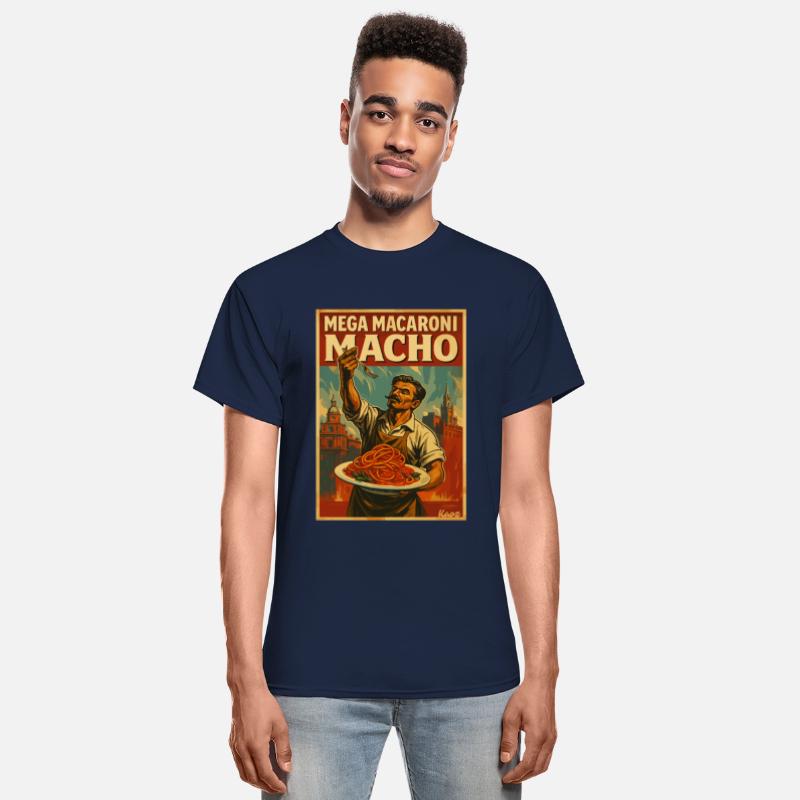 Mega Macaroni Macho – Pasta Power Pose