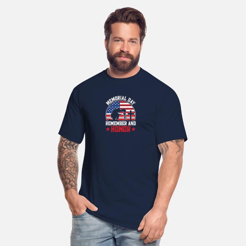 Memorial Day Remember & Honor USA Patriotic Design