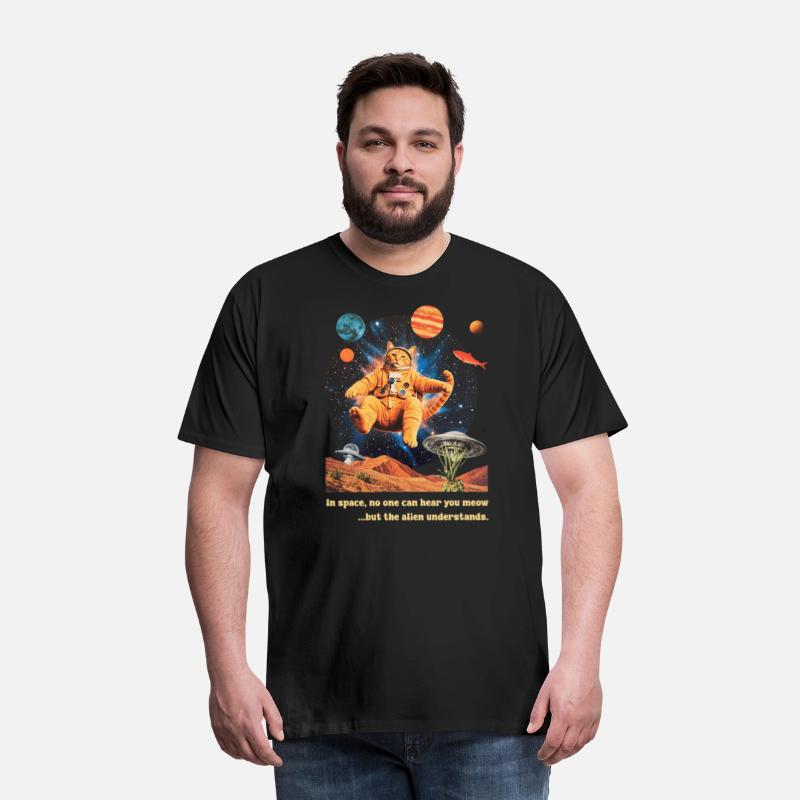 Meowstronaut in Mars Orbit