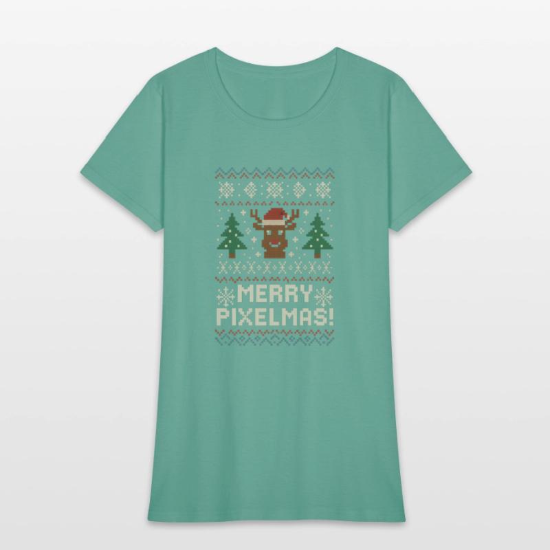 Merry Pixelmas – Ugly Christmas Pixel Art