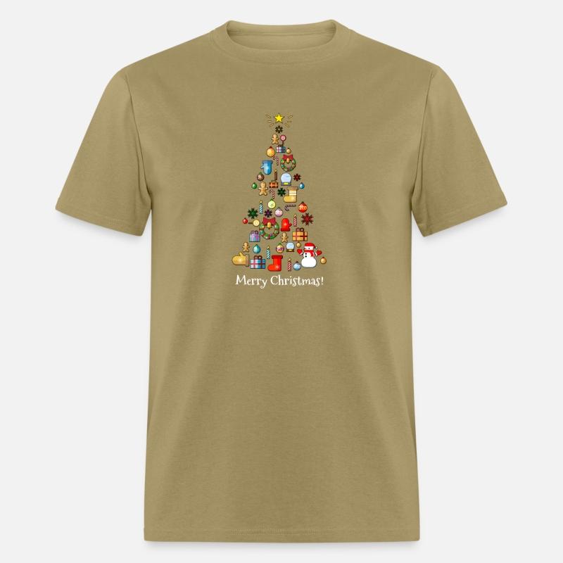 Merry Tree With Symbols Of