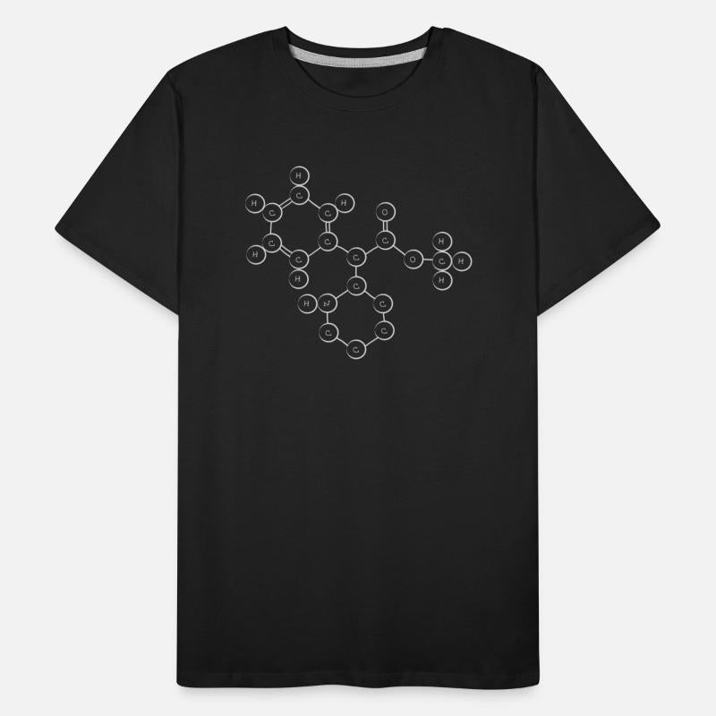 Methylphenidate molecule structural Formula ADHD