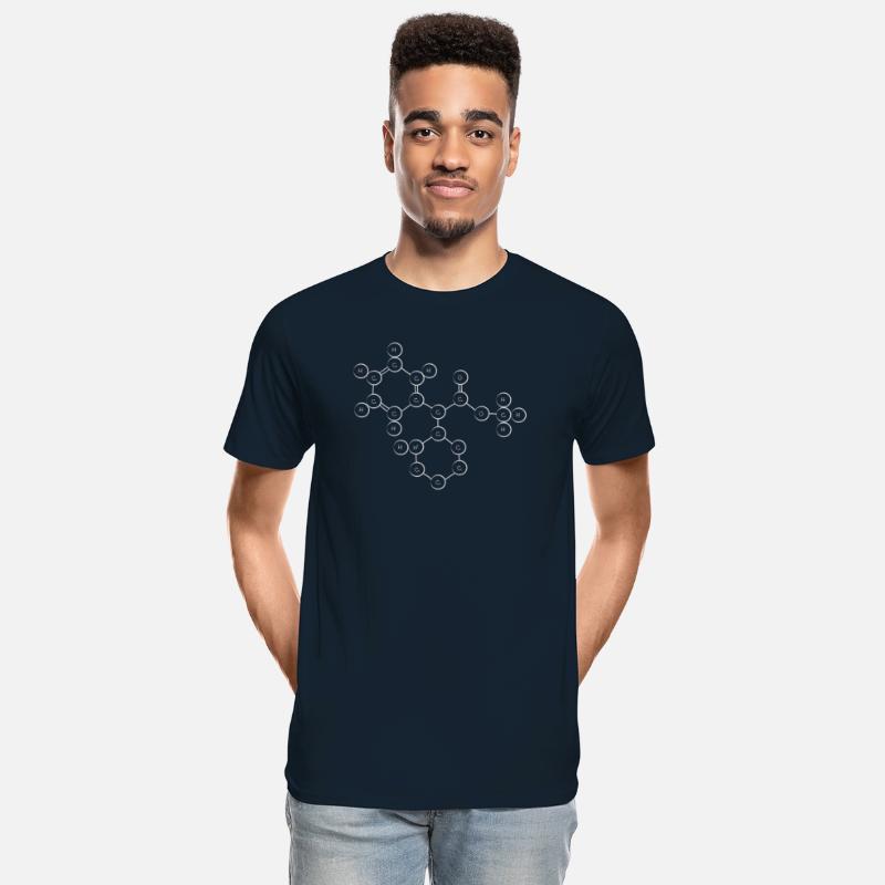 Methylphenidate molecule structural Formula ADHD