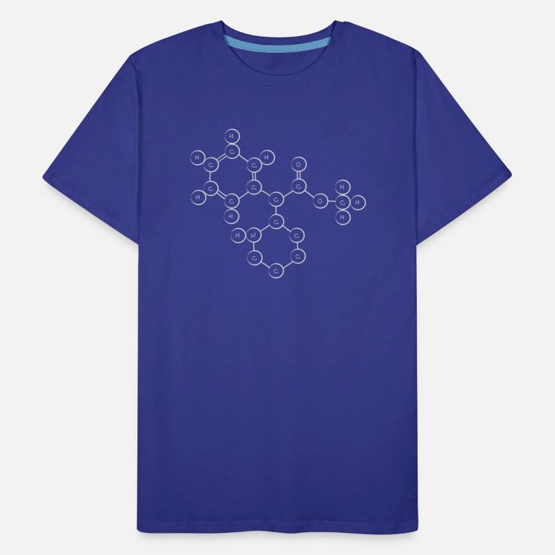 Methylphenidate molecule structural Formula ADHD