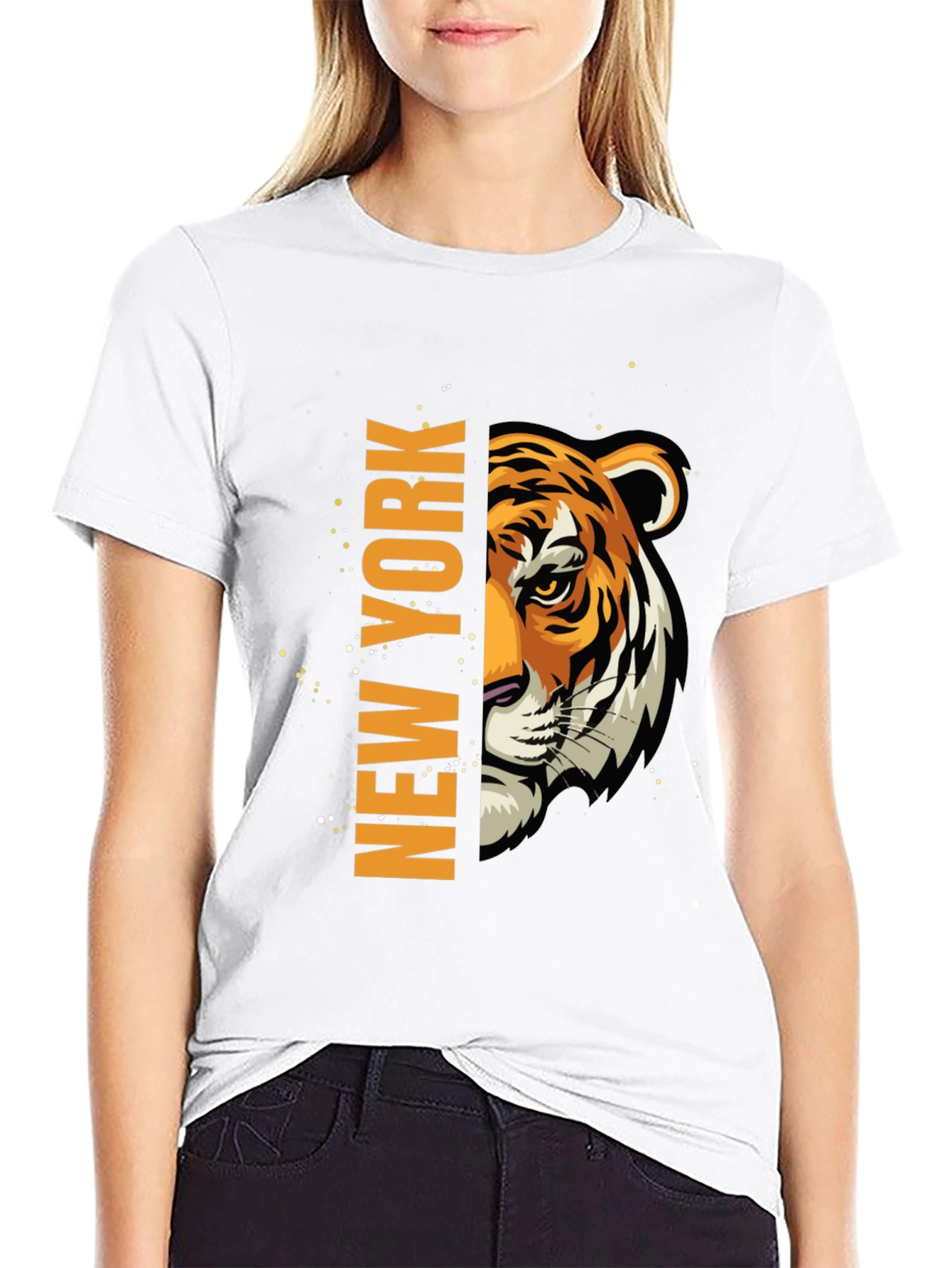 New York Tiger Graphic T-Shirt