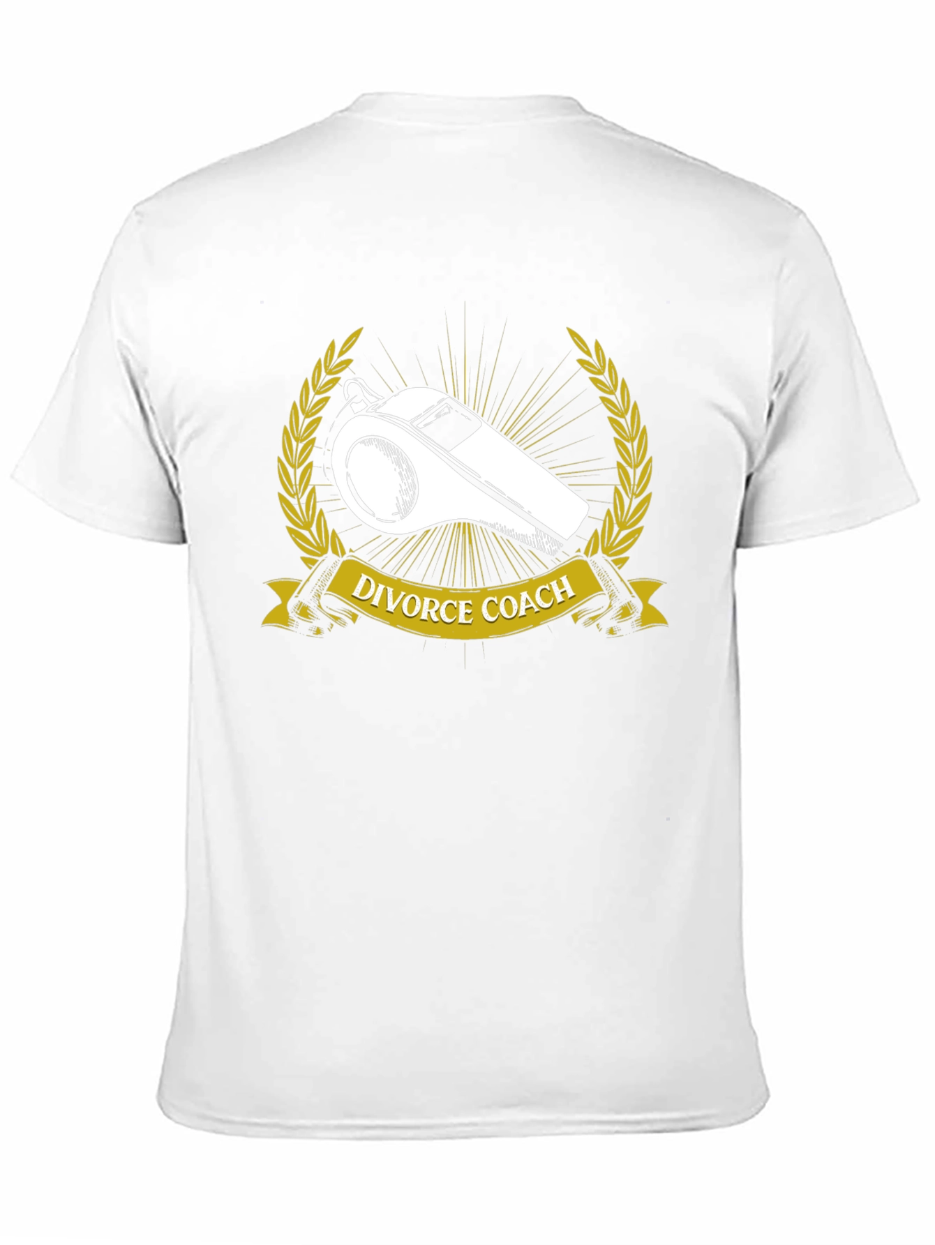 Divorce Coach T-Shirt - Whistle Design