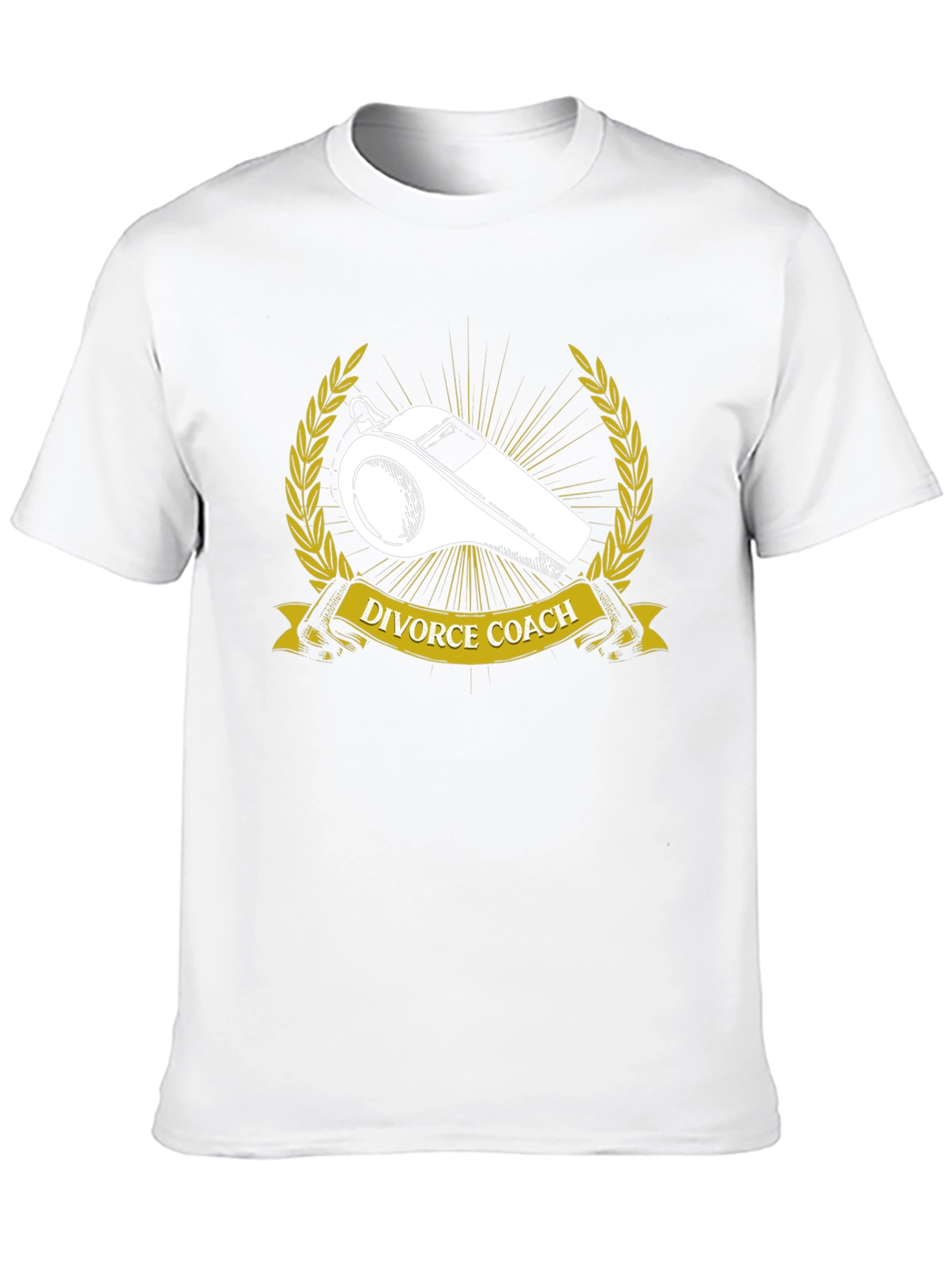 Divorce Coach T-Shirt - Whistle Design
