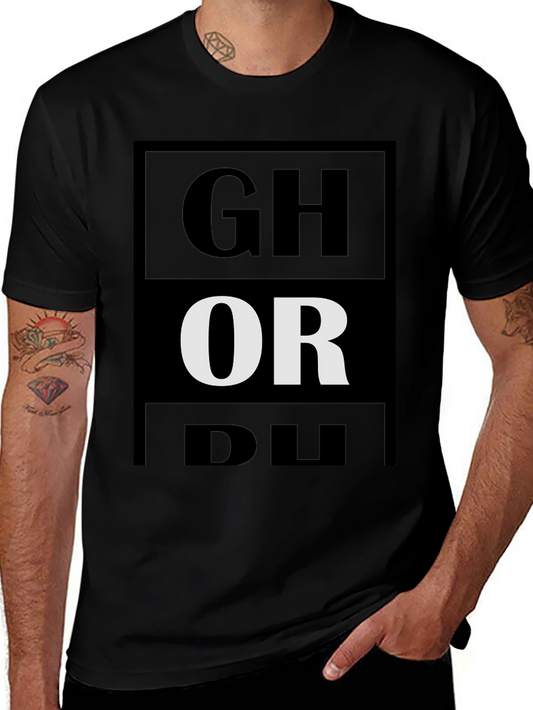 Ghormley T-Shirt - Black Graphic Tee