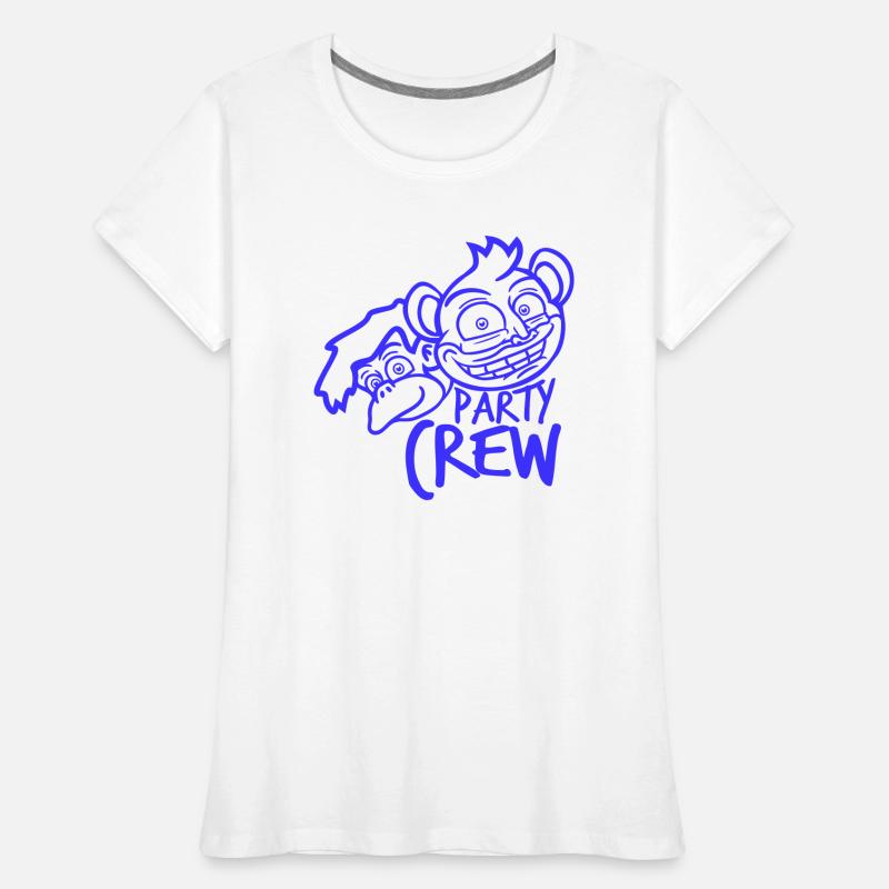 Monkey Chimpanzee Party Animals Crew Team Friends